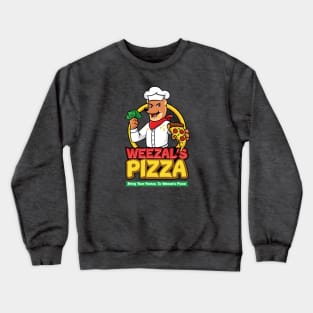 Weezal's Pizza Crewneck Sweatshirt